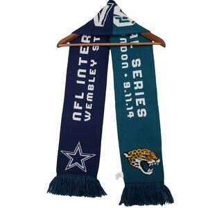 NFL International Series Scarf Cowboys vs Jaguars 2014 Knit